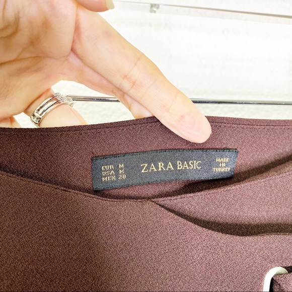 Zara Wrap Front Dress Pants - Picture 4 of 6